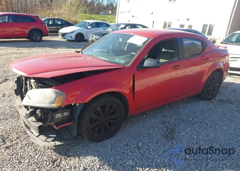 2014 Dodge Avenger Se from USA, damaged, VIN 1C3CDZAB7EN174989